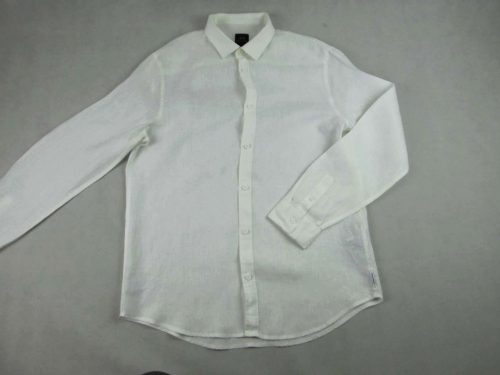 ARMANI EXCHANGE FÉRFI (L) HOSSZÚ UJJÚ FEHÉR LENVÁSZON ING