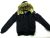 ALPHA INDUSTRIES NŐI (XS) ÉJ SÖTÉTKÉK-FEKETE KAPUCNIS TÉLIKABÁT