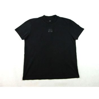   ALPHA INDUSTRIES FÉRFI (L) SPORTOS ELEGÁNS FEKETE RÖVID UJJÚ PÓLÓ