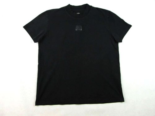 ALPHA INDUSTRIES FÉRFI (L) SPORTOS ELEGÁNS FEKETE RÖVID UJJÚ PÓLÓ