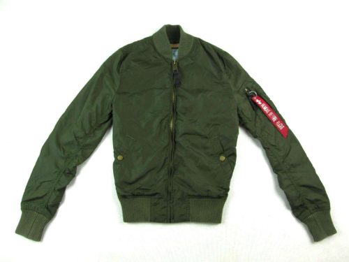 ALPHA INDUSTRIES NŐI (XS) PASZTELL-ZÖLD BOMBER DZSEKI KABÁT