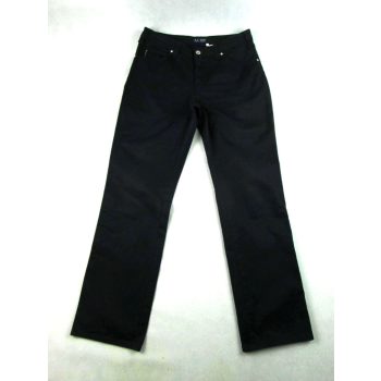   ARMANI JEANS NŐI (L - W32) ENYHÉN SZTRECCSES FEKETE HOSSZÚNADRÁG