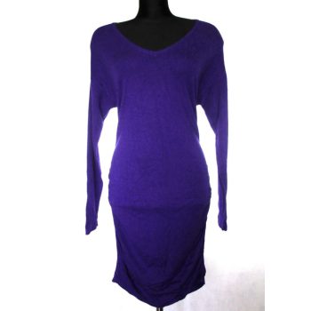   ARMANI JEANS HOSSZÚ UJJÚ NŐI (M) SÖTÉT-LILA RUGALMAS RUHA