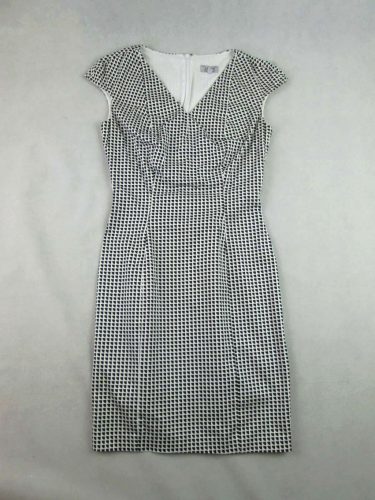 ARMANI JEANS NŐI (M - 38) NAGYON SZÉP FEKETE-FEHÉR RUGALMAS GYÖNYÖRŰ KARCSÚSÍTOTT RUHA