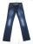 ARMANI JEANS NŐI (L - W32) SZTRECCSES SÖTÉTKÉK FARMERNADRÁG