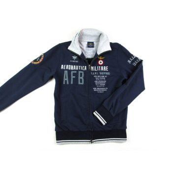   AERONAUTICA MILITARE GYEREK HOSSZÚ UJJÚ SÖTÉTKÉK PULÓVER KARDIGÁN