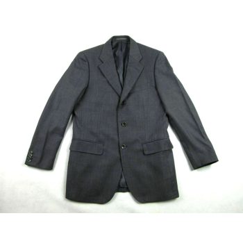   BOGGI MILANO FÉRFI (S - 44-es) ELEGÁNS NAGYON KOMOLY SÖTÉTSZÜRKE GYAPJÚ ZAKÓ