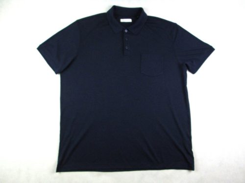 BUGATTI SPORTOS ELEGÁNS FÉRFI (3XL / 4XL) SÖTÉTKÉK GALLÉROS PÓLÓ