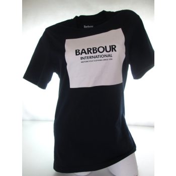   BARBOUR SPORTOS RÖVID UJJÚ ÉJ SÖTÉTKÉK NŐI (M) PÓLÓ FELSŐ