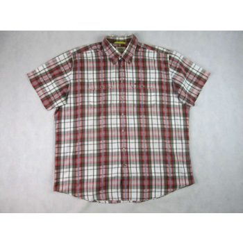 CAMEL ACTIVE ELEGÁNS KOCKÁS RÖVID UJJÚ FÉRFI (2XL) ING