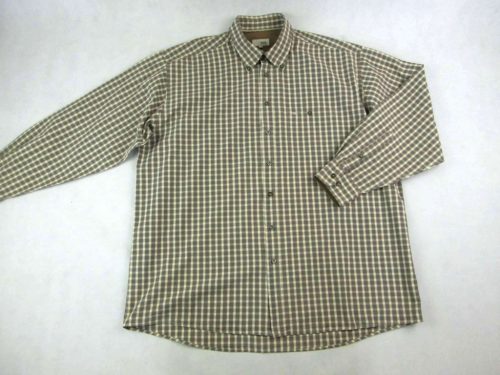 CAMEL ACTIVE FÉRFI (2XL / 3XL) ELEGÁNS HOSSZÚ UJJÚ BARNA APRÓ KOCKÁS ING