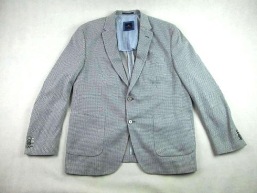 CHRISTIAN BERG FÉRFI (2XL - 56-os) ELEGÁNS NAGYON KOMOLY SZÜRKE APRÓ KOCKÁS SPORTZAKÓ