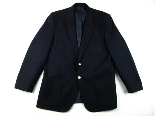 CONNOISSEUR BY NICHOLAS ROWE FÉRFI (2XL) MÉLLY-SÖTÉTKÉK-FEKETE NAGYON KOMOLY GYAPJÚ ZAKÓ