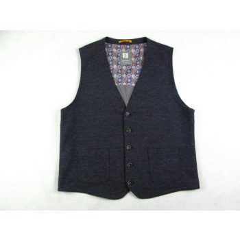   CALAMAR ELEGÁNS NAGYON KOMOLY FÉRFI (L / XL - 54-es) SÖTÉTSZÜRKE ZAKÓ MELLÉNY