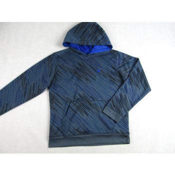   CHAMPION (GYEREK XL) HOSSZÚ UJJÚ PASZTELL-KÉK KAPUCNIS SPORT PULÓVER