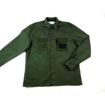 CALVIN KLEIN FÉRFI (L) ÁTMENETI PASZTELL-ZÖLD ING-KABÁT