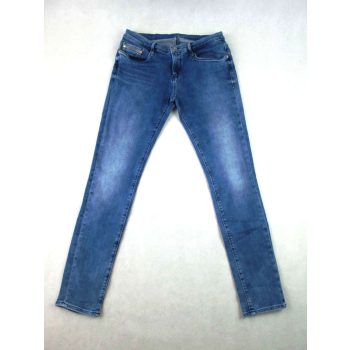   CALVIN KLEIN MID RISE SKINNY NŐI (L - W32 / L32) FARMERKÉK SZTRECCSES FARMER