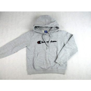 CHAMPION NŐI (M) SZÜRKE KAPUCNIS PULÓVER FELSŐ