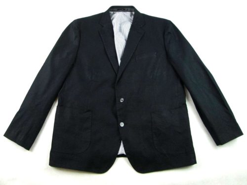 DRESSMANN FÉRFI (2XL - 58-as) ELEGÁNS FEKETE ZAKÓ