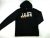 DSQUARED2 FÉRFI (2XL) FEKETE KAPUCNIS PULÓVER