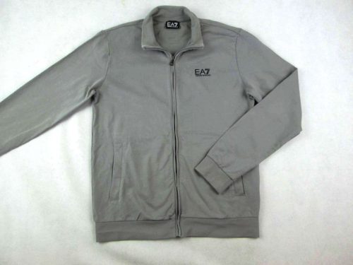 EMPORIO ARMANI EA7 FÉRFI (L / M) SZÜRKE HOSSZÚ UJJÚ KARDIGÁN PULÓVER