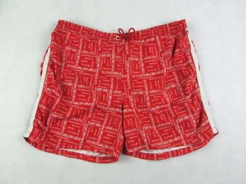 EMPORIO ARMANI FÉRFI (XL) PIROS RÖVIDNADRÁG / SHORT