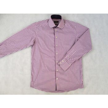   ETON ELEGÁNS FEHÉR-LILA KOCKÁS HOSSZÚ UJJÚ FÉRFI (M) ING