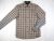 FRED PERRY ELEGÁNS BARNA-SZÜRKE KOCKÁS HOSSZÚ UJJÚ FÉRFI (S) ING