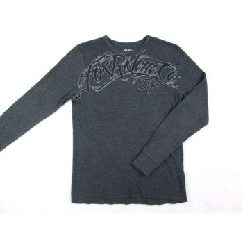 FOX SZÜRKE HOSSZÚ UJJÚ FÉRFI (M) PÓLÓ FELSŐ
