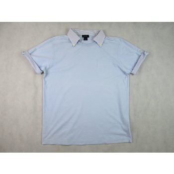   GANT ELEGÁNS SPORTOS VILÁGOSKÉK RÖVID UJJÚ FÉRFI (M) ING-GALLÉROS PÓLÓ