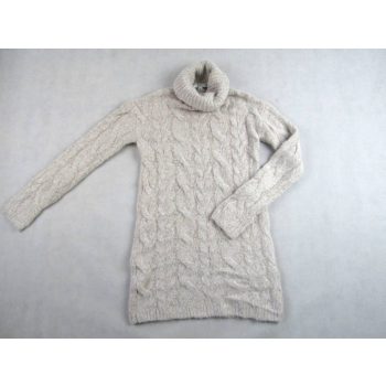   GUESS NŐI (XS) RUGALMAS CSAVART MINTÁS HOSSZÍTOTT PUHA PULÓVER TUNIKA