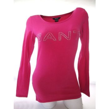   GANT RUGALMAS ANYAGÚ CIKLÁMEN-PINK NŐI (S) HOSSZÚ UJJÚ PÓLÓ FELSŐ