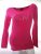 GANT RUGALMAS ANYAGÚ CIKLÁMEN-PINK NŐI (S) HOSSZÚ UJJÚ PÓLÓ FELSŐ