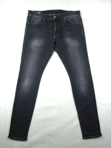 G-STAR RAW REVEND SKINNY FÉRFI (L - W34 / L34) SÖTÉTSZÜRKE SZTRECCSES FARMERNADRÁG