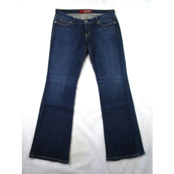   GUESS SUPERIOR FIT NŐI (XL - W31) KÉK ENYHÉN SZTRECCSES FARMER