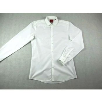   HUGO BOSS EXTRA SLIM FIT FÉRFI (M) ELEGÁNS HOSSZÚ UJJÚ FEHÉR ING