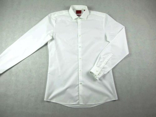 HUGO BOSS EXTRA SLIM FIT FÉRFI (M) ELEGÁNS HOSSZÚ UJJÚ FEHÉR ING