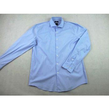   HUGO BOSS FÉRFI (XL / 2XL) ELEGÁNS HOSSZÚ UJJÚ RUGALMAS VILÁGOSKÉK ING