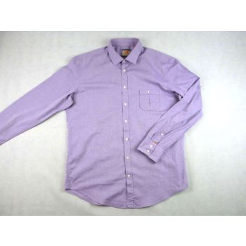   HUGO BOSS ORANGE FÉRFI (2XL) ELEGÁNS HOSSZÚ UJJÚ LILA ING