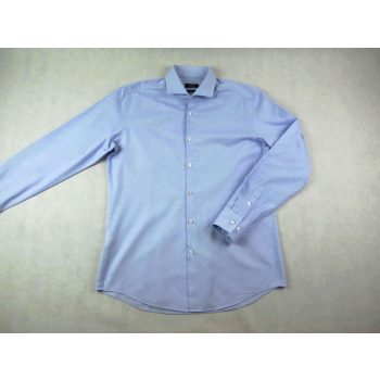   HUGO BOSS SLIM FIT FÉRFI (L) ELEGÁNS HOSSZÚ UJJÚ VILÁGOSKÉK ING