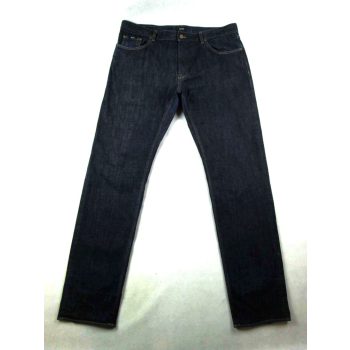   ÚJ! HUGO BOSS STRETCH FÉRFI (XL - W38 / L36) SÖTÉTKÉK FARMER