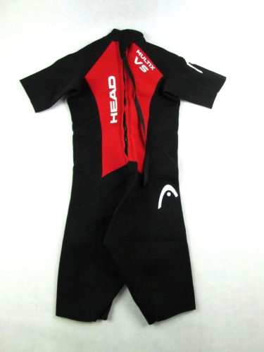 HEAD FÉRFI (L) FEKETE-PIROS RÖVID UJJÚ NEOPRÉN NEDVES RUHA SUP BÚVÁRRUHA VIZISPORTRUHA