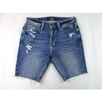   HOLLISTER FÉRFI FARMERKÉK (S - W30) SZTRECCSES FARMER RÖVIDNADRÁG / TÉRDNADRÁG