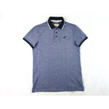   HOLLISTER SPORTOS FÉRFI (S) PASZTELL-KÉK SZTRECCSES GALLÉROS PÓLÓ