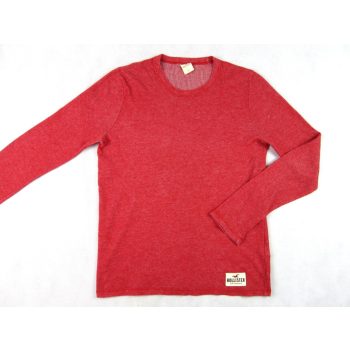   HOLLISTER SPORTOS PASZTELL-PIROS FÉRFI (S) HOSSZÚ UJJÚ PÓLÓ