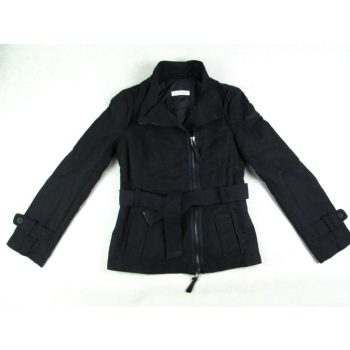   JOOP! CARLIJN ELEGÁNS NŐI (S) FEKETE KIVEHETŐ BÉLÉSŰ ÁTMENETI DZSEKI / KABÁT