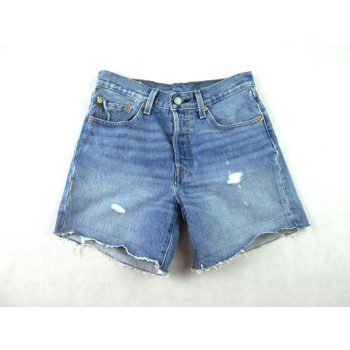 LEVIS 501 NŐI (S - W26) FARMERKÉK FARMER RÖVIDNADRÁG