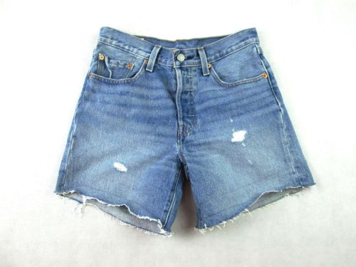 LEVIS 501 NŐI (S - W26) FARMERKÉK FARMER RÖVIDNADRÁG