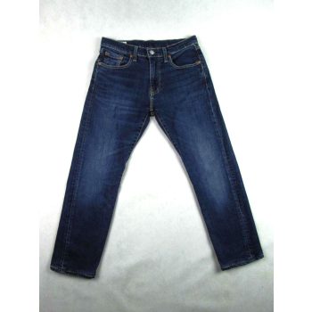   LEVIS 502 FÉRFI (S - W30 / L30) KÉK ENYHÉN SZTRECCSES FARMERNADRÁG