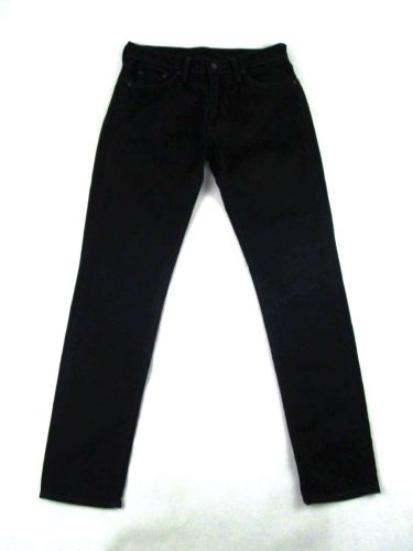 LEVIS 511 FÉRFI (S - W30 / L32) FEKETE ENYHÉN SZTRECCSES FARMERNADRÁG